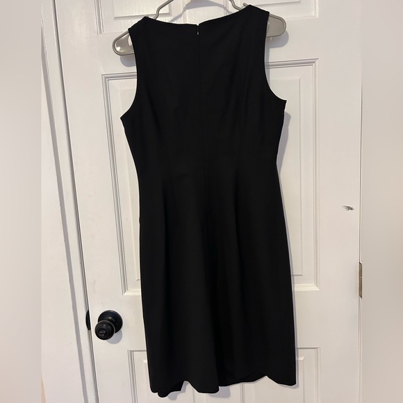 Theory Black Sleeveless Dress with Slit - Picture 2 of 6